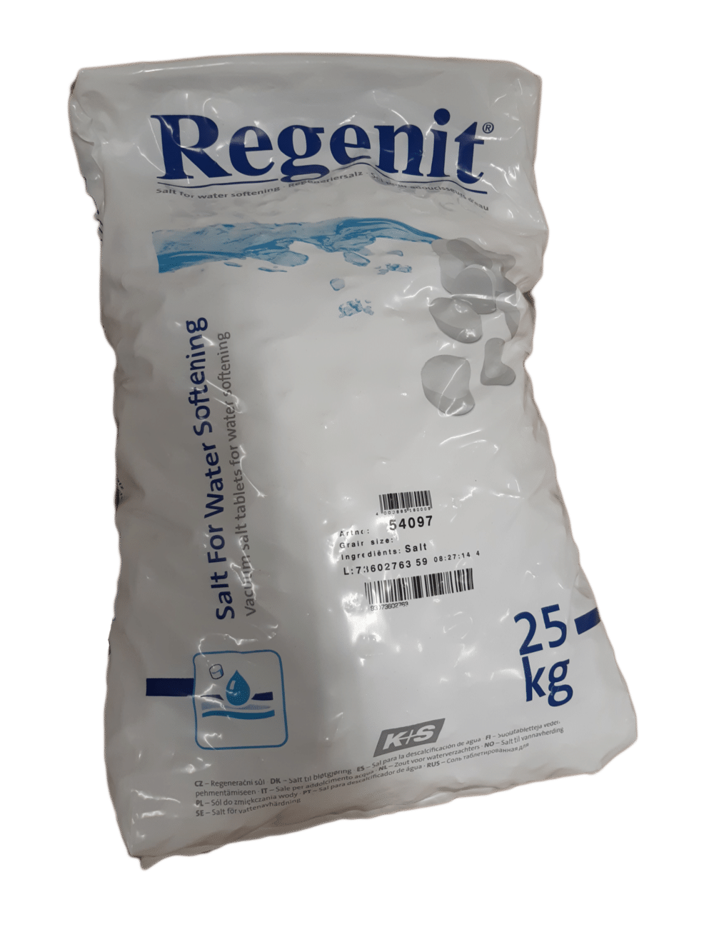 Regenit Vakuum Salt Tabletter Kg B Agro As