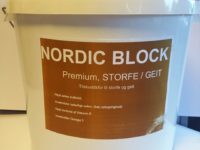 Nordic Block Premium Storfe/Geit m/kobber 20kg